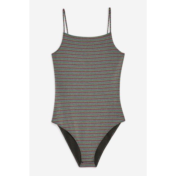 Topshop Tops - 4/$25 Topshop Rainbow Striped Bodysuit 4 NWT